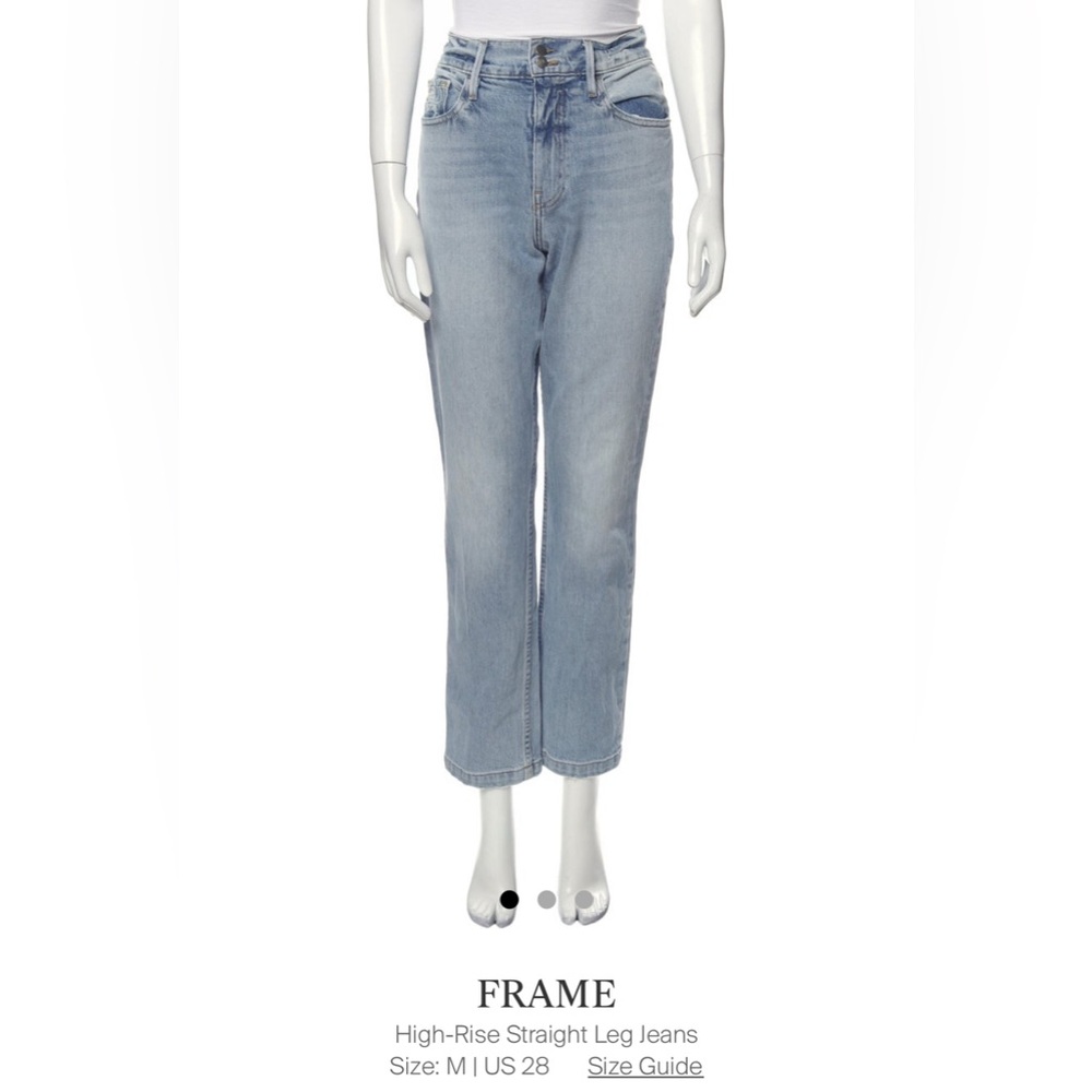FRAME High-Waisted Jeans